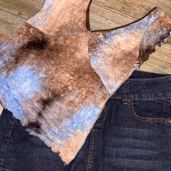 Vintage Denim Mini Skirt - Picture 5 of 7